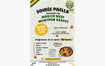 SOIREE PAELLA - Samedi 30 Mai 2026